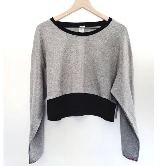 NWT Splendid Colorblock Pullover Sweatshirt - Large - Picture 4 of 7